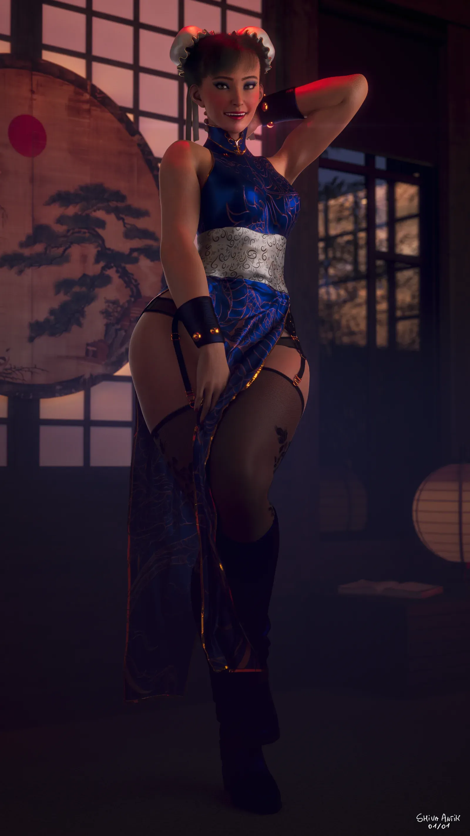 Chun-Li — compo V2 + signature